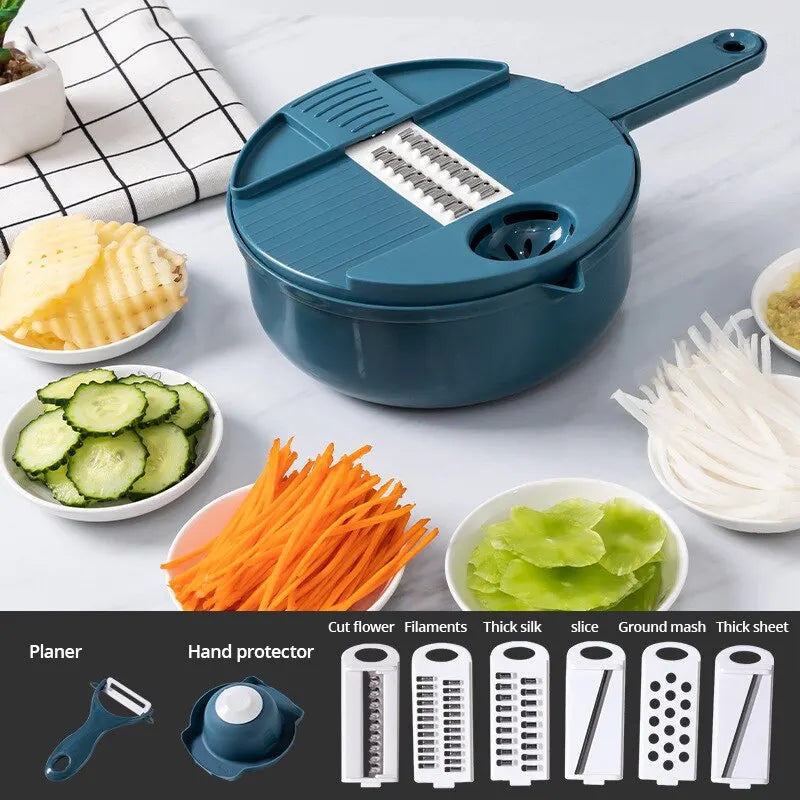 🥗 Manual Vegetable Chopper & Grater