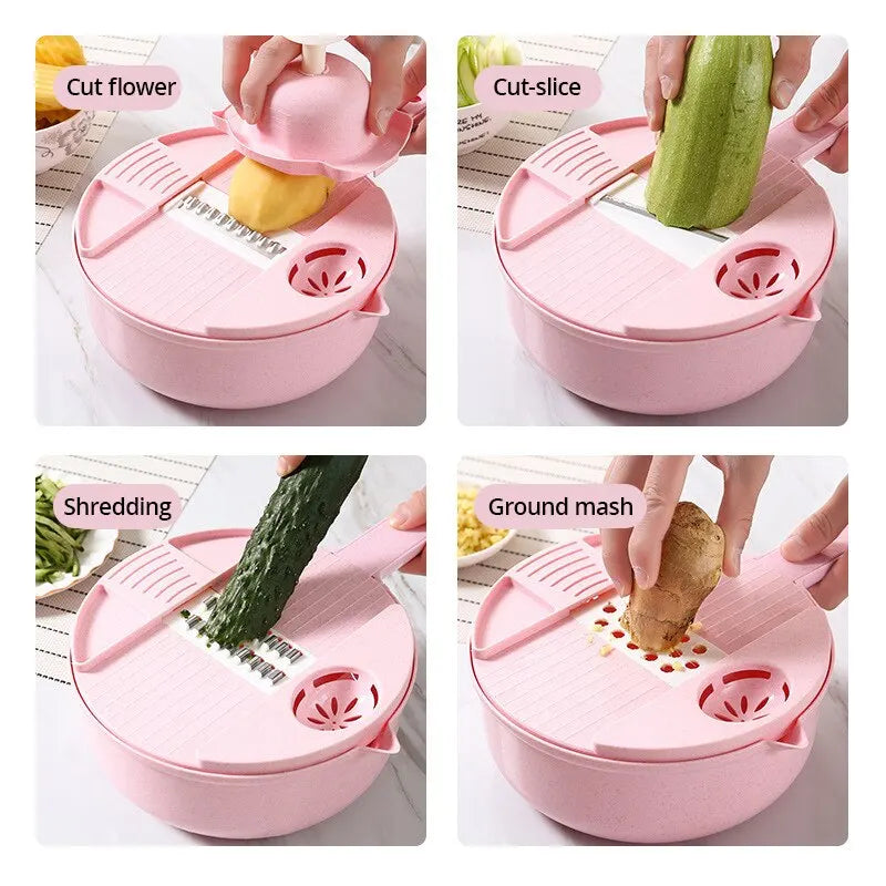 🥗 Manual Vegetable Chopper & Grater