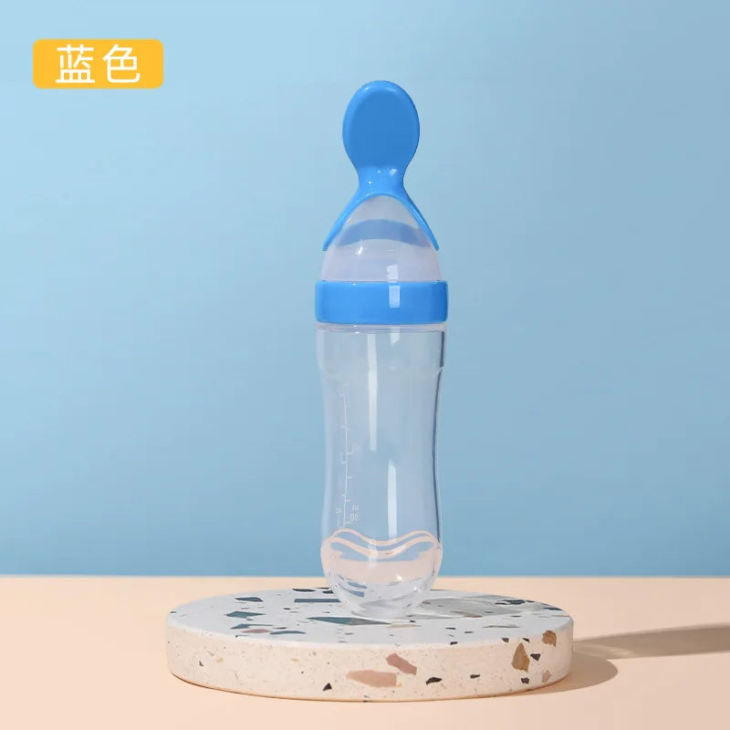 🍼 Baby Squeezing Feeding Bottle – Safe & Easy Feeding for Infants