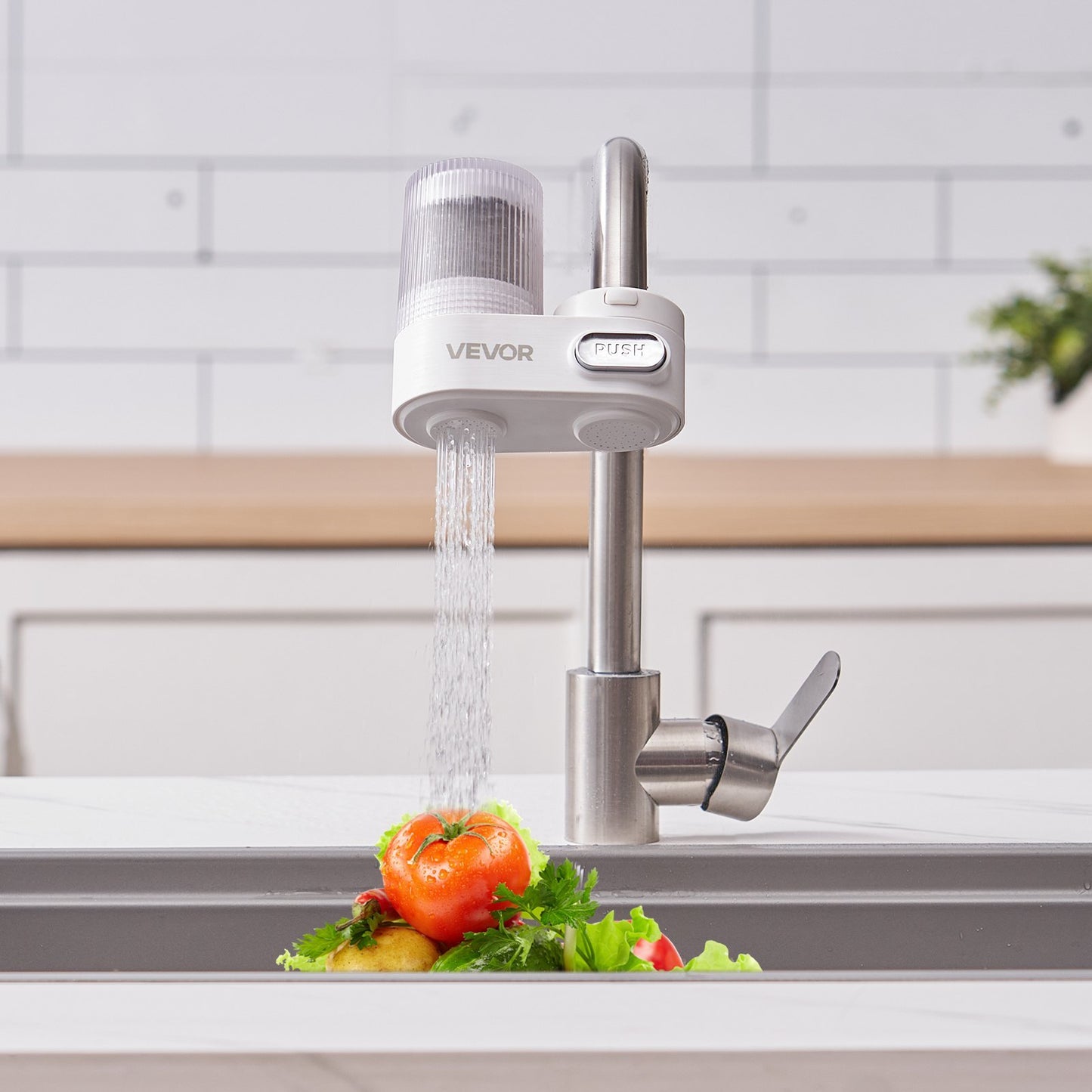 🚰Faucet Mount Water Filter – Kitchen Sink Purifier