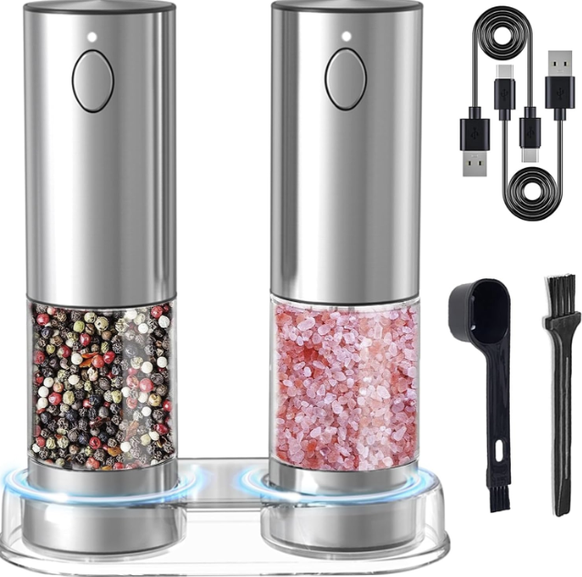 Electric Pepper Grinder (Salt/Spice Mill)