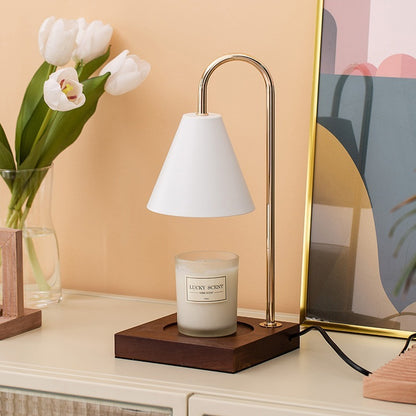 Wooden Aroma Lamp Wax Melt 🌸