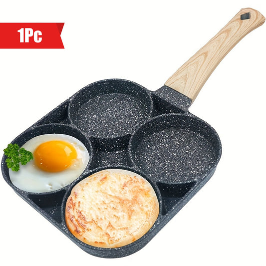🍳 4-Hole Non-Stick Egg Frying Pan – For the Perfect Breakfast Every Time