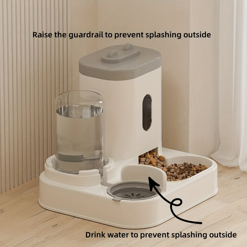 🐾 Universal Pet Feeder & Water Station – No Battery