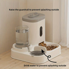 🐾 Universal Pet Feeder & Water Station – No Battery