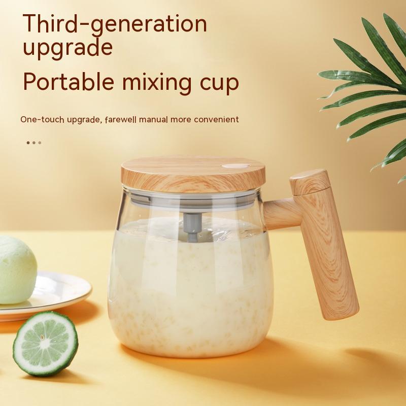 🔋 400ML Self-Stirring Electric Coffee Mug