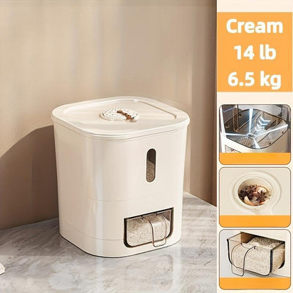 🍚 Large capacity & space-saving design