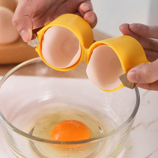 🍳 Mess-Free Egg Cracker Tool