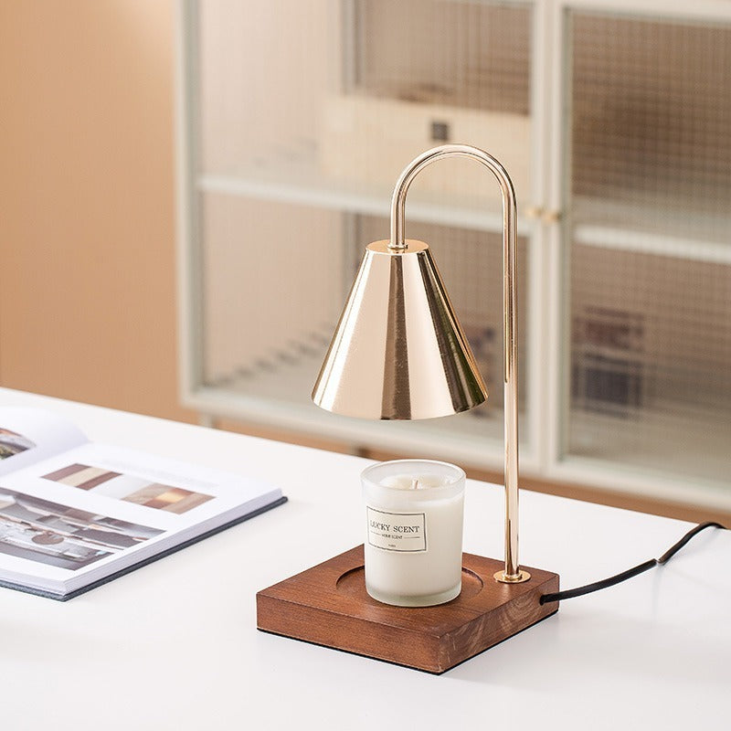 Wooden Aroma Lamp Wax Melt 🌸