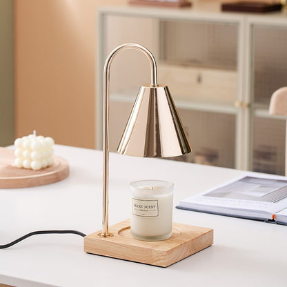 Wooden Aroma Lamp Wax Melt 🌸