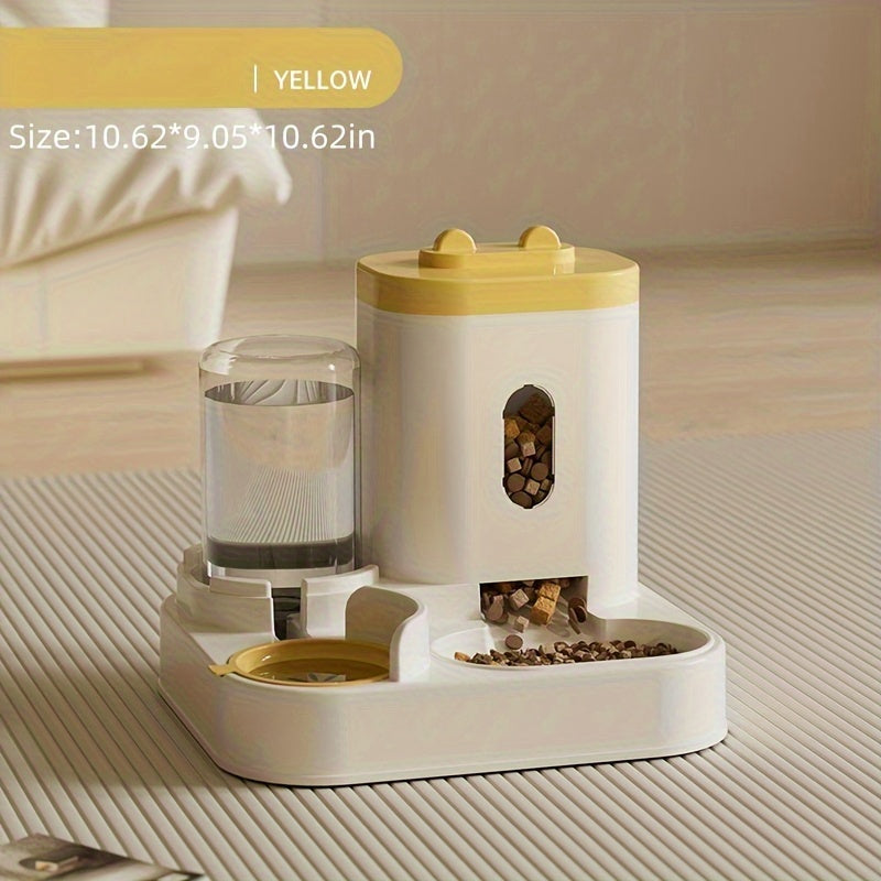 🐾 Universal Pet Feeder & Water Station – No Battery