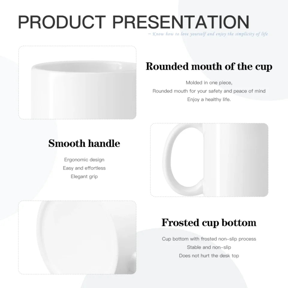 ☕❤️ Personalized Eternal Love Mug - Customized Couple Cup Gift for Partners