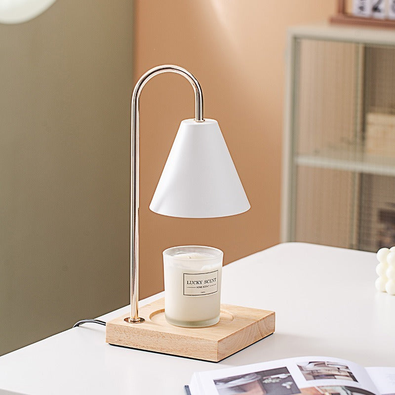 Wooden Aroma Lamp Wax Melt 🌸