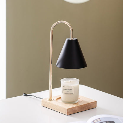 Wooden Aroma Lamp Wax Melt 🌸
