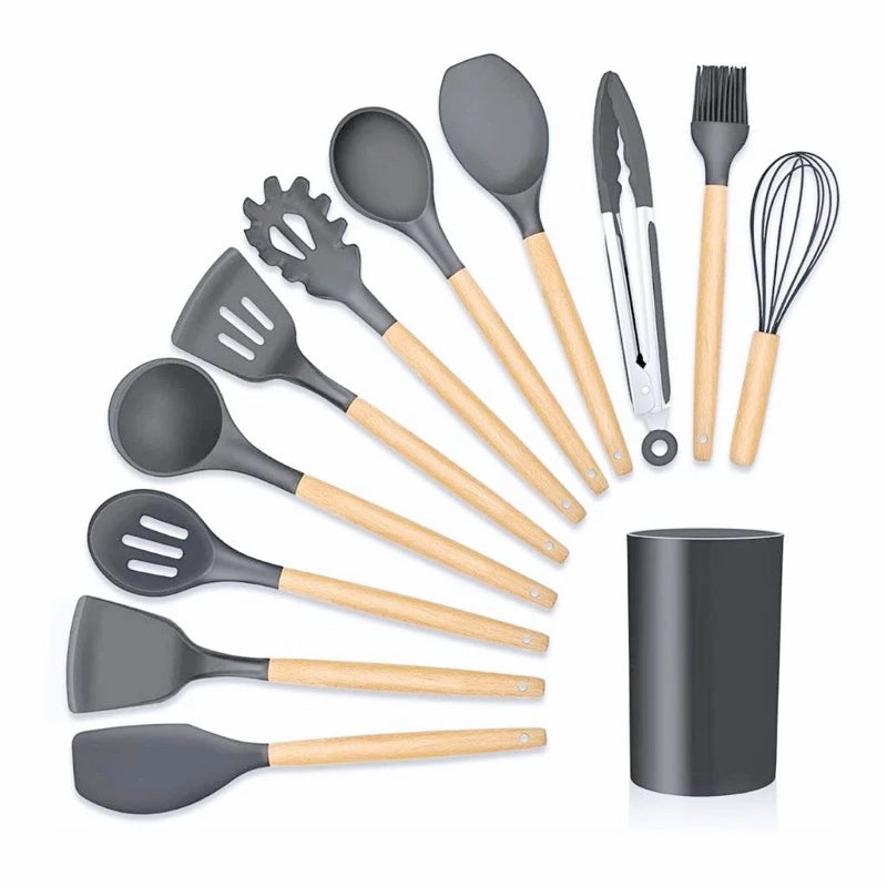 🥣 Silicone Kitchen Tools Set