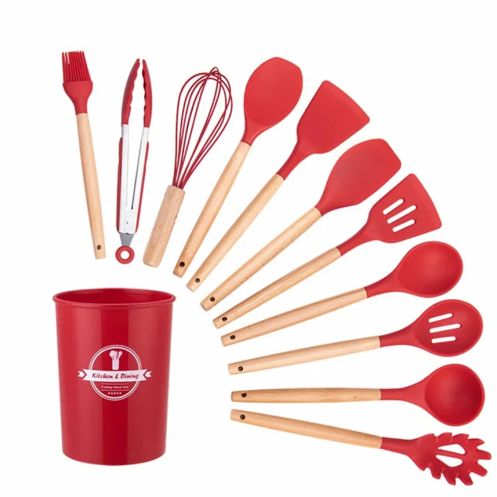 🥣 Silicone Kitchen Tools Set