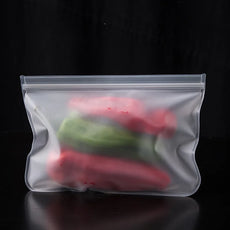 🥙 Reusable Silicone Food Bags – Leakproof & Zip-Seal
