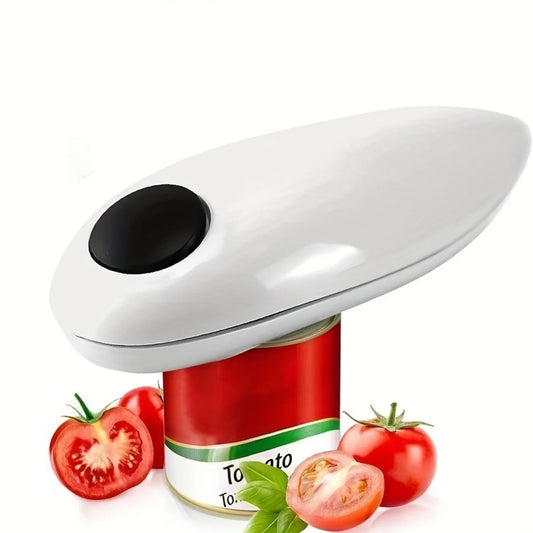 🥫 Battery-Operated Automatic Can Opener – Hands-Free Convenience