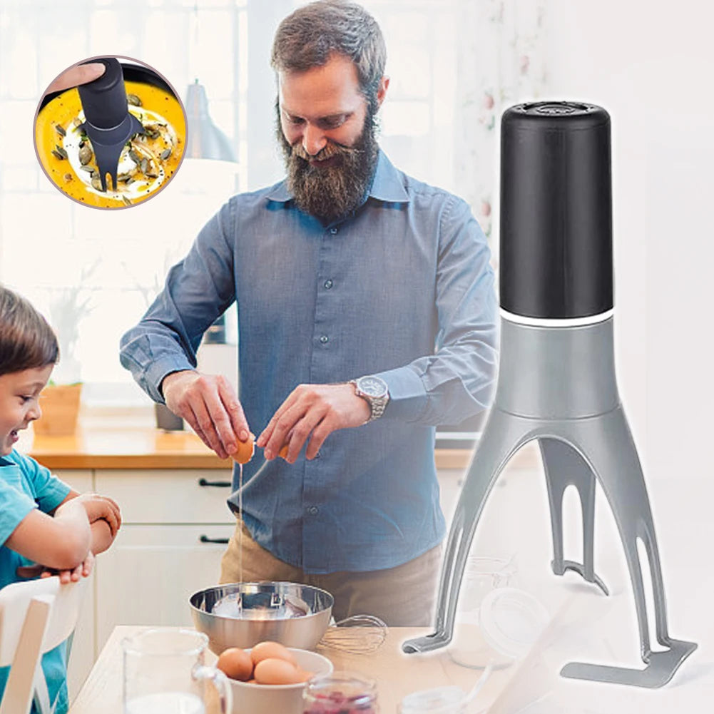 🥄 Triangle Pan Stirrer | Battery-Powered Kitchen Tool