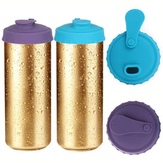 Reusable Silicone Soda Can Lids – Beverage Caps for Standard 330ml Cans
