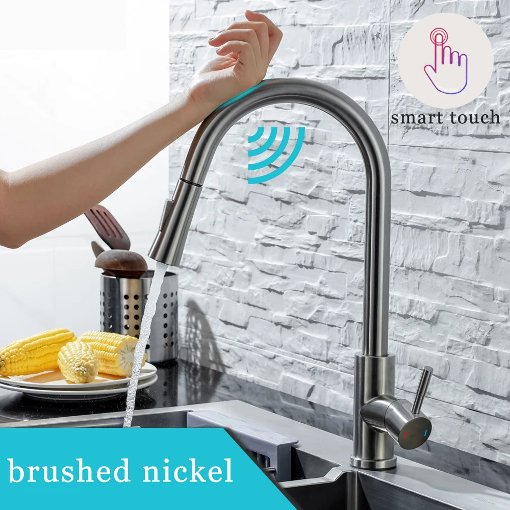 TouchNickel – Smart Mixer Tap with Sensor Faucet