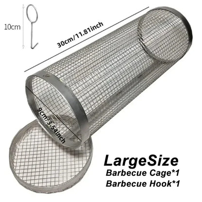 🔥Grilling Basket Wire Mesh Cylinder