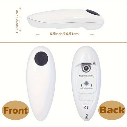 🥫 Battery-Operated Automatic Can Opener – Hands-Free Convenience