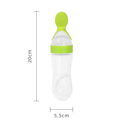 🍼 Baby Squeezing Feeding Bottle – Safe & Easy Feeding for Infants