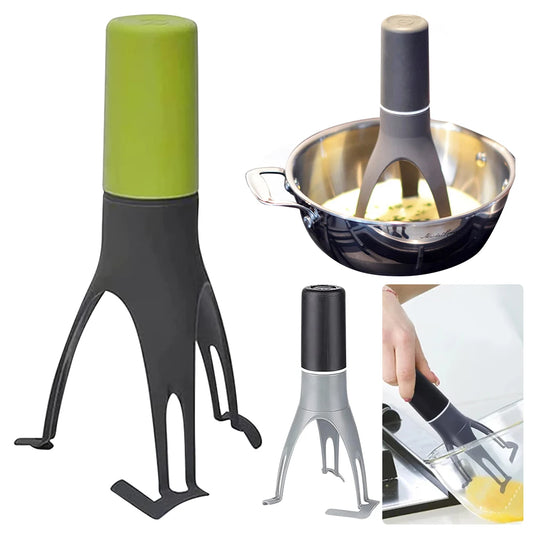 🥄 Triangle Pan Stirrer | Battery-Powered Kitchen Tool