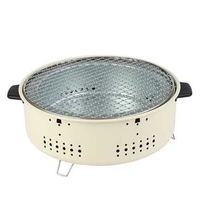 🔥 Portable Korean Charcoal BBQ Grill