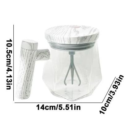🔋 400ML Self-Stirring Electric Coffee Mug
