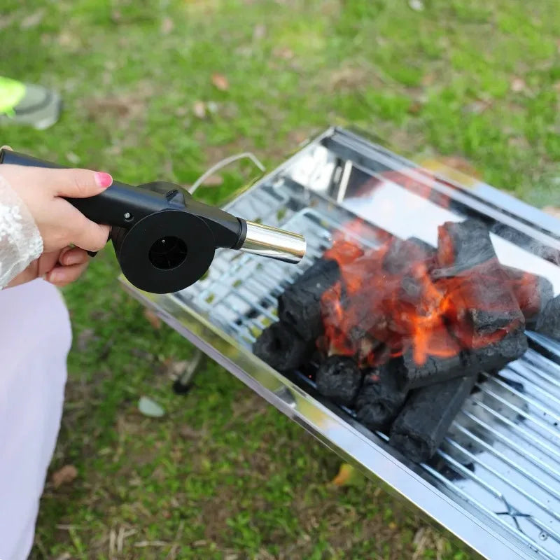 🍖 Outdoor BBQ Fan Air Blower