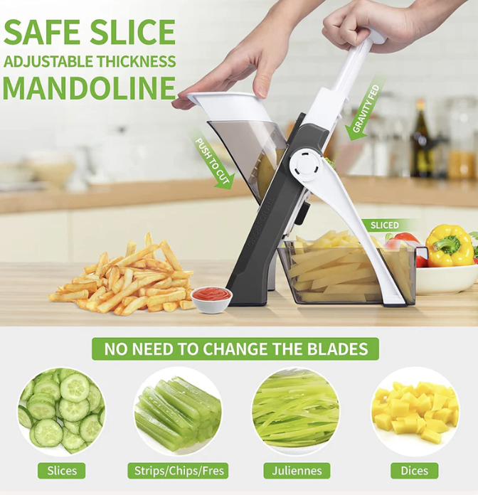 🔪 Manual Vegetable Cutter