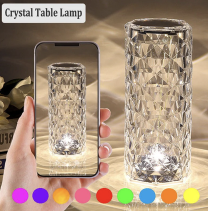 💎 LED Creative Crystal Table Lamp