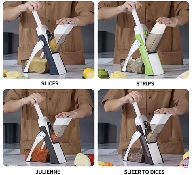 🔪 Manual Vegetable Cutter