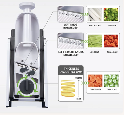 🔪 Manual Vegetable Cutter