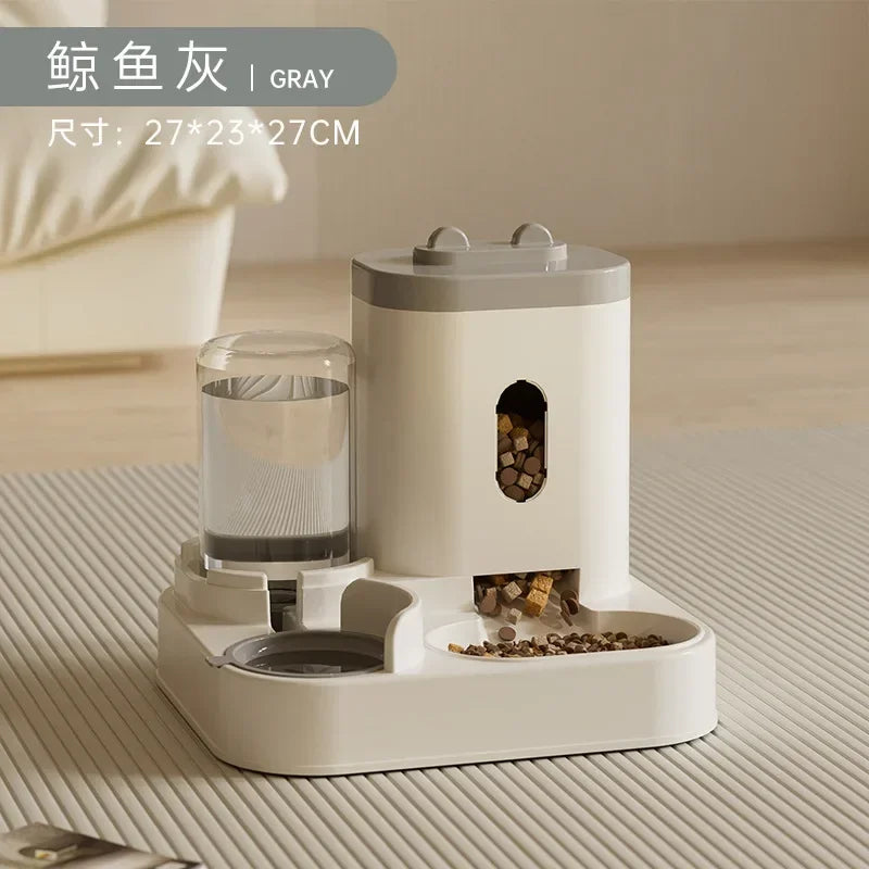 🐾 Universal Pet Feeder & Water Station – No Battery