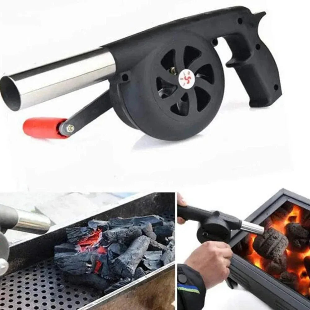 🍖 Outdoor BBQ Fan Air Blower