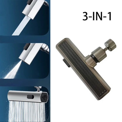 🚿 Kitchen Faucet Waterfall Stream Sprayer