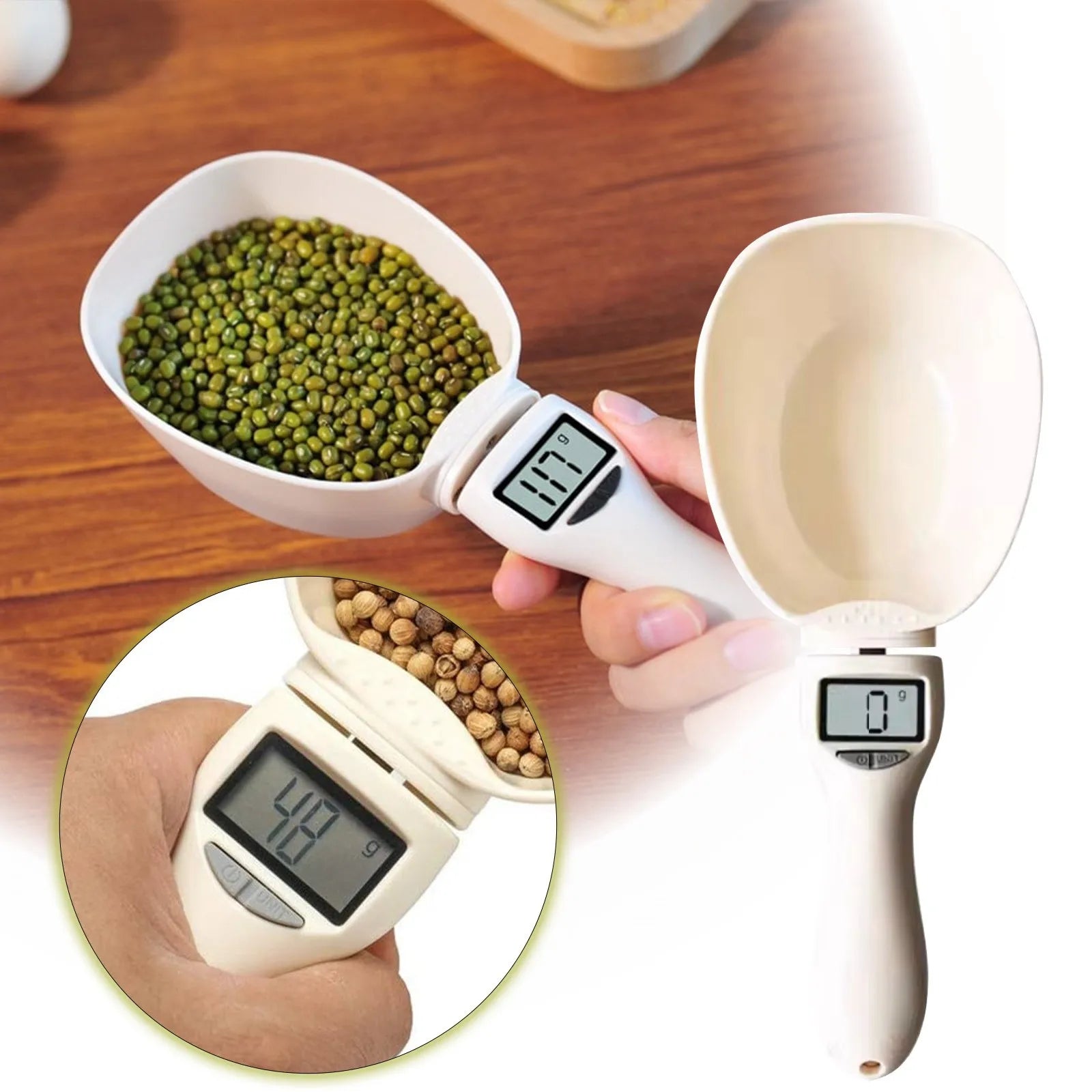 Food Measuring Scoop Scale