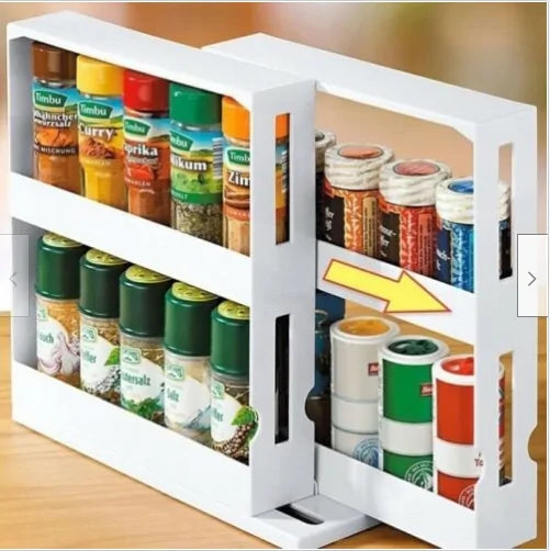 🔄 SpinSmart Kitchen Organizer