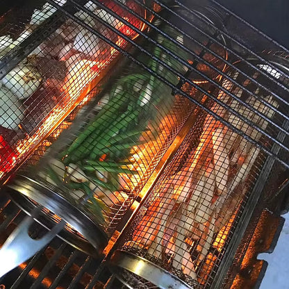 🔥Grilling Basket Wire Mesh Cylinder