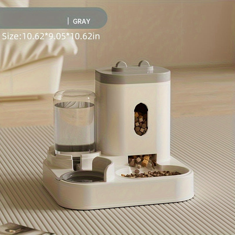 🐾 Universal Pet Feeder & Water Station – No Battery