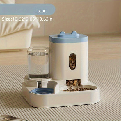 🐾 Universal Pet Feeder & Water Station – No Battery