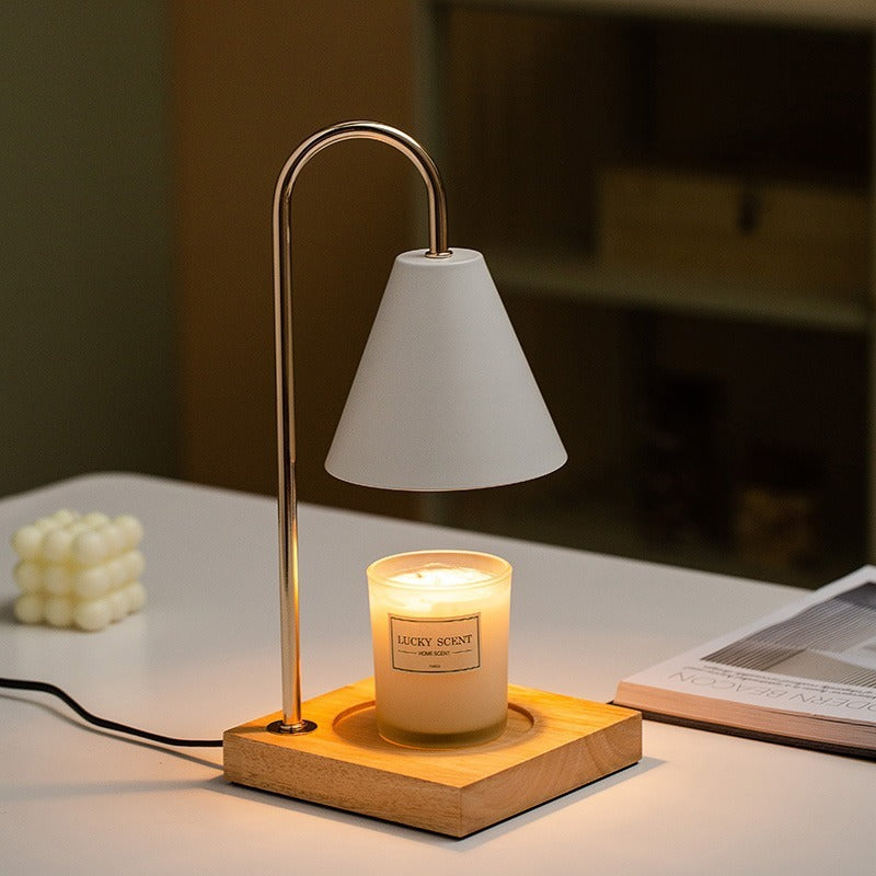 Wooden Aroma Lamp Wax Melt 🌸