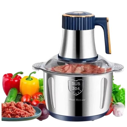 🥩 Electric Meat Grinders 5L Food Crusher Stainless Steel Multifunctional