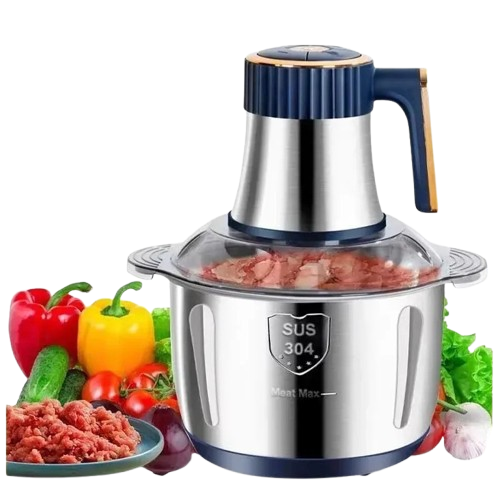 🥩 Electric Meat Grinders 5L Food Crusher Stainless Steel Multifunctional