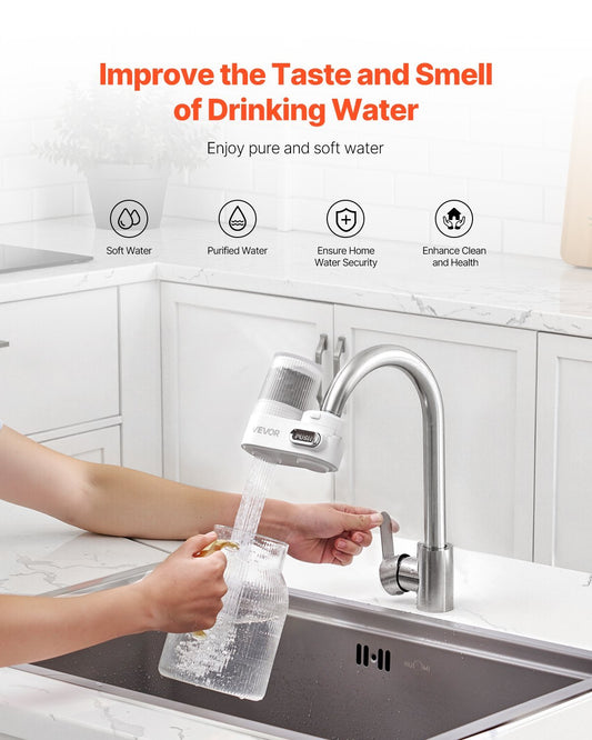 🚰Faucet Mount Water Filter – Kitchen Sink Purifier