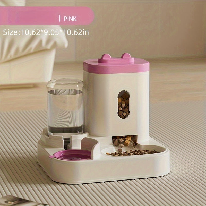 🐾 Universal Pet Feeder & Water Station – No Battery