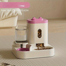 🐾 Universal Pet Feeder & Water Station – No Battery
